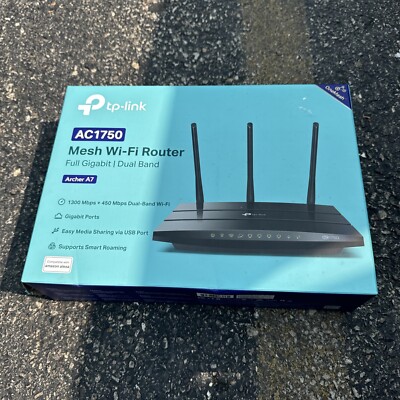 TP-Link Archer AC1750 Dual-Band Wi-Fi 5 Router - Black