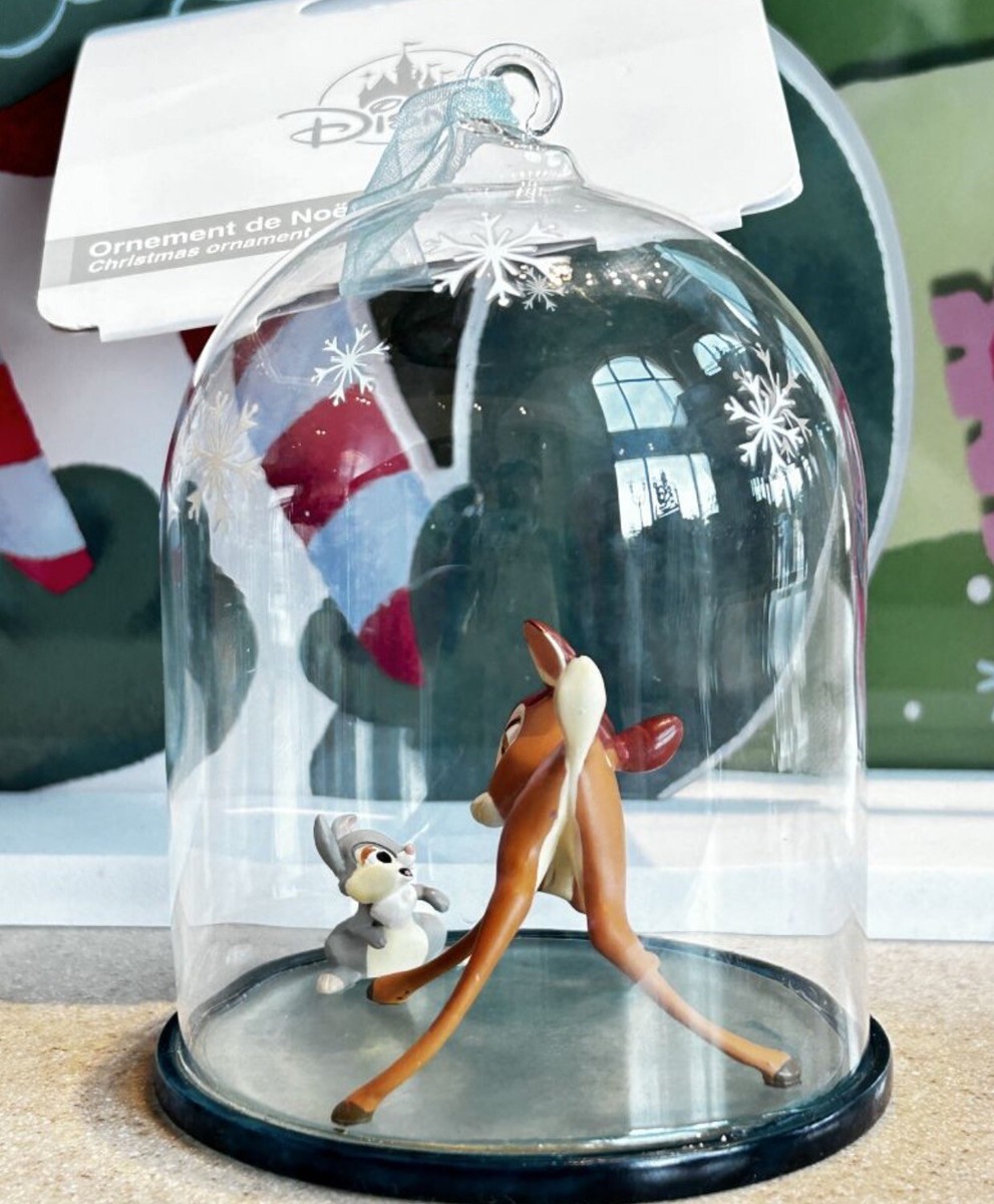 Disney ornament Bambi And Thumper DISNEYLAND PARIS Christmas | eBay