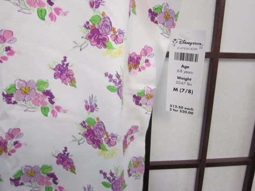 GIRLS CALMOSOL Disney SizeM(7-8) Age 6-8 Weight 50-67lbs NEW w/Tags never worn - Picture 2 of 3