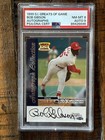BOB GIBSON 1999 Fleer Greats Sports Illustrated HOF PSA/DNA 8 & 9 auto