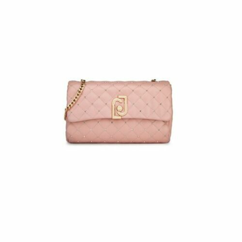Sac à Main Liu Jo Sera Hobetto Strass - Noir Cristallisé, Brillant, Neuf Avec étiquettes