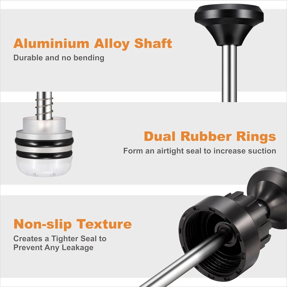 Extractor de fluidos 200cc para automóviles, incluye manguera y tubos. - Image 3 of 4