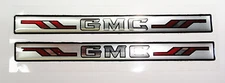 Vintage 80's 90's Automotive Door Handle Insert Accent Trim GMC 