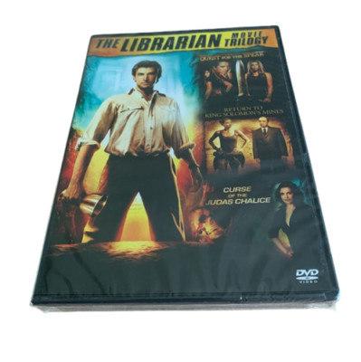 The Librarian Movie Trilogy DVD Bob Newhart Noah Wiley Jane Curtin Olympia Dukak