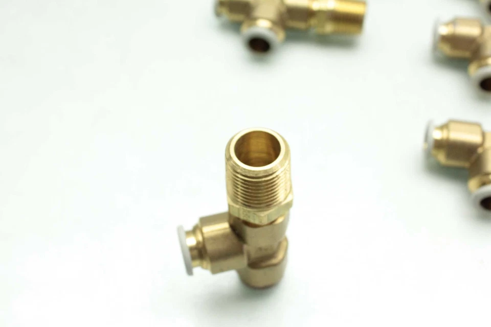 9 New Parker 171PLP-8-8 Prestolok Fittings / Brass / Tee / 1/2" x 1/2" x 1/2" - Image 3 of 4