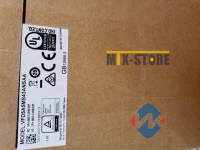 1pcs New Delta VFD5A5MS43ANSAA Three-phase 380v 2.2kw vector control inverter