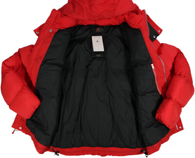 NIKE Air Jordan Essentials Statement Puffer Jacket- NEW-$225 Red