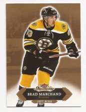 2016-17 Fleer Showcase Hockey Bruins Brad Marchand Card #80