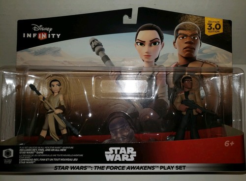 Disney Infinity Star Wars The Force Awakens Rey Finn And A New Starwars Game Ebay