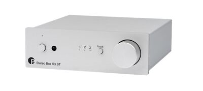 Pro-Ject Stereo Box S3 BT Kompakter kleiner Vollverstärker Silber