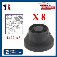 1422A3 Silent Block Circuit Ansaug Luft Filter 1,6 HDI (By 8)