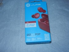 new JLab GO Air Pop True Wireless Bluetooth Earbuds RED earbud goairpop ear bud
