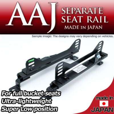 Levin AE85 AE86 Full Bucket Seat Rail LEFT Single Lock Separate Type