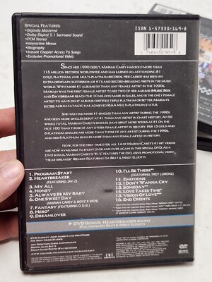 Mariah Carey - #1's - DVD By Mariah Carey - VERY GOOD