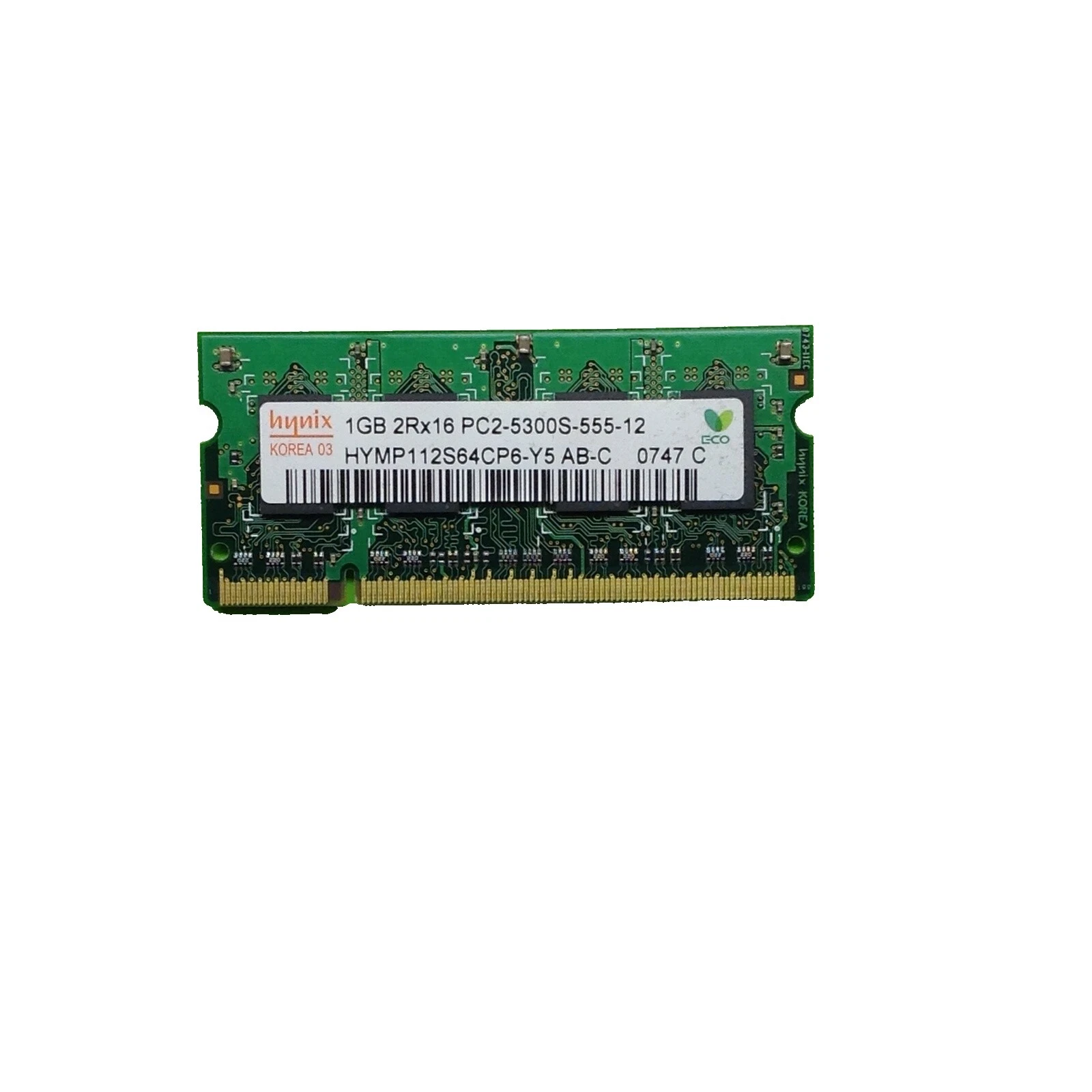 Hynix PC2-5300 DDR2-667 1 GB memoria de la computadora (RAM)