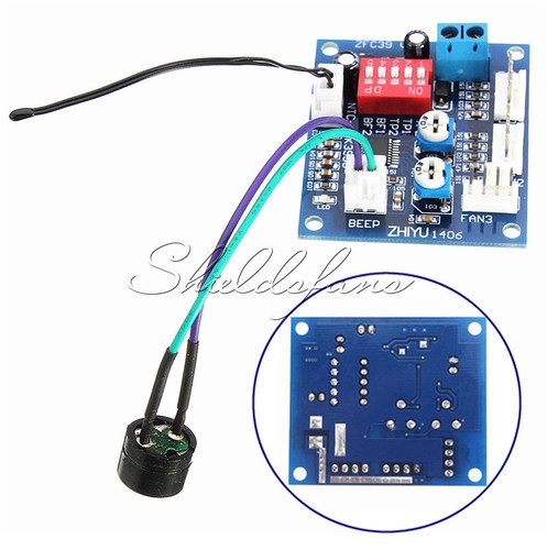 12V Dual Ways / PWM PC CPU Fan Digital Temperature Control Speed Controller - Picture 14 of 22