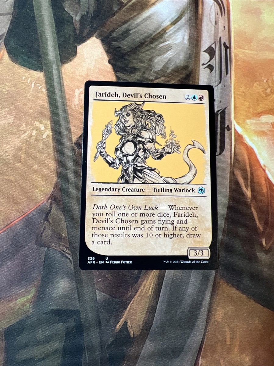 MTG Adventures in the Forgotten Realms AFR Farideh, Devil's Chosen MINT