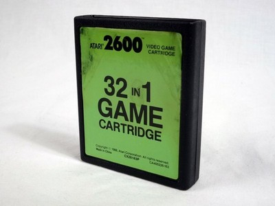 ATARI 2600 32 in1 Game Cartridge Rom Modul Vintage Konsolen Spiele 1988 CX26163