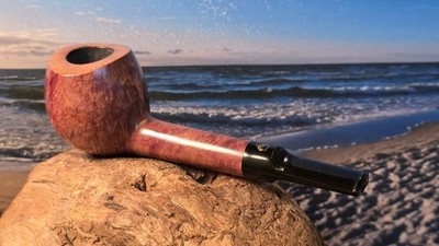 Poul-Winslow Pfeife-Crown Viking-#200-9mm- Handmade