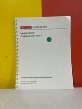 KEITHLEY INSTRUMENTS 220-900-01B 220/230 Model 220/230 Programming Manual