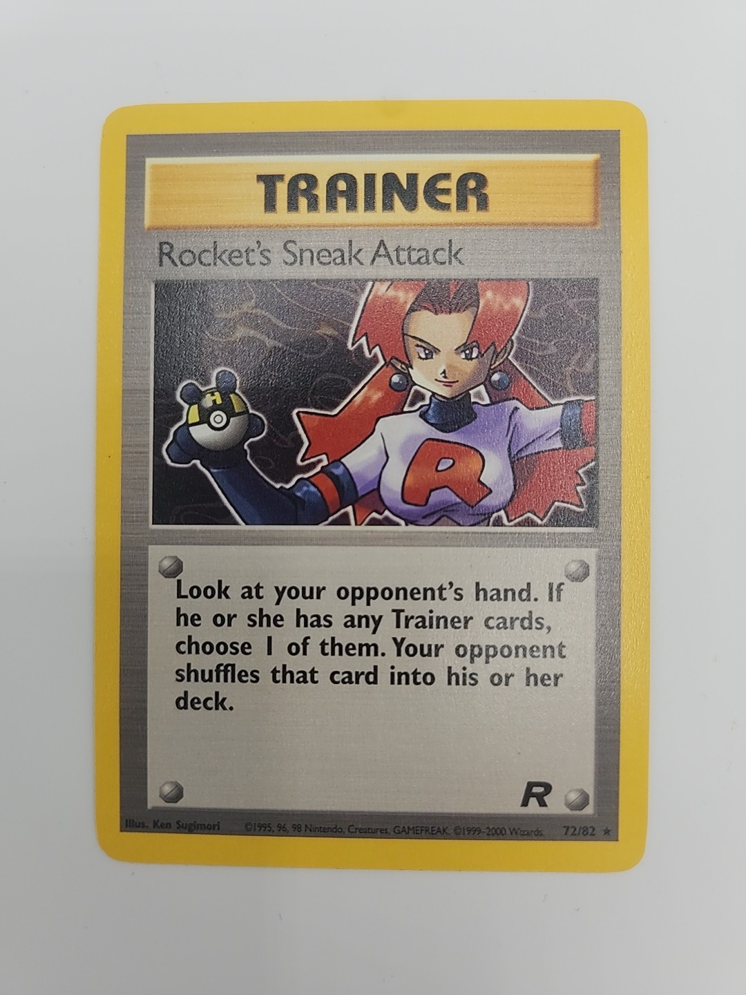 Pokémon TCG Rocket’s Sneak Attack – Team Rocket 72/82
