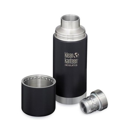 Klean Kanteen Thermokanne Thermosflasche TKPro 750ml Schwarz Isolierflasche