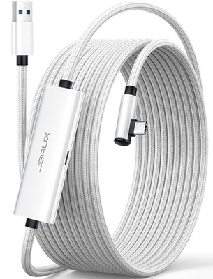 Link Cable with 18W Charging 16Ft, Compatible with Oculus Meta Quest 3S/ 3/ 2/ P