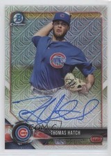 2018 Bowman Mega Box Chrome Mojo Refractor Auto Thomas Hatch #BMA-TH Auto nd3
