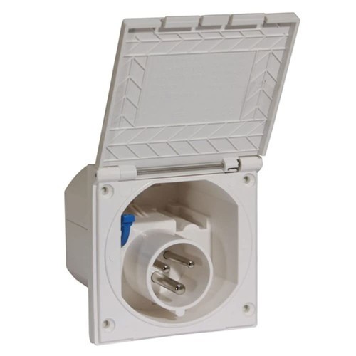 Caravan / Motorhome Uk 240V Mains Flush Inlet 