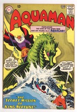 Aquaman Vol 1 9 PR (0.5) Staples Detached DC (1963)