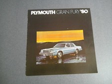 1980 Plymouth Gran Fury Sales Folder
