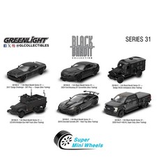 Greenlight 1:64 Black Bandit Series 31 Assortment 6 Cars Set #28190