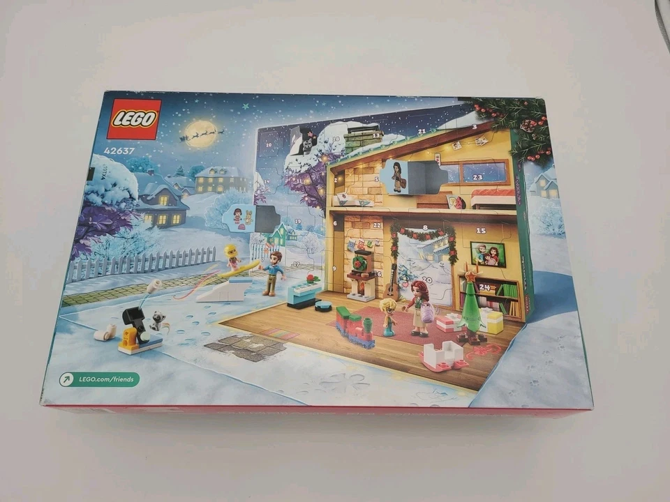 Lego Friends 42637 Advent Christmas Calendar 2024 Ages 6+ 272 pieces Holiday New - Image 2 of 4