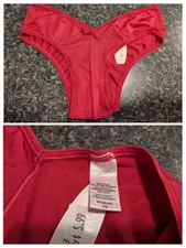 Vintage 2004 Victoria's Secret Angels Brazilian smooth panties cheeky pink XS 04