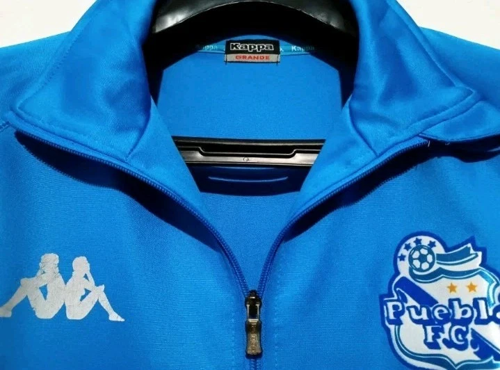 Chaqueta de fútbol Puebla Kappa 2012 RARA grande  Foto 4 de 4