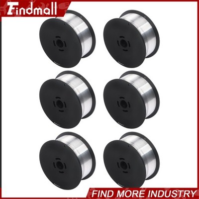 Findmall 6 Rolls ER4043 Aluminum MIG Welding Wire 0.035'' (0.9mm) 1-Lb Spool