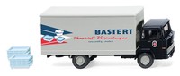 Wiking Lkw Magirus 100 D7 Koffer-Lkw Bastert 042501