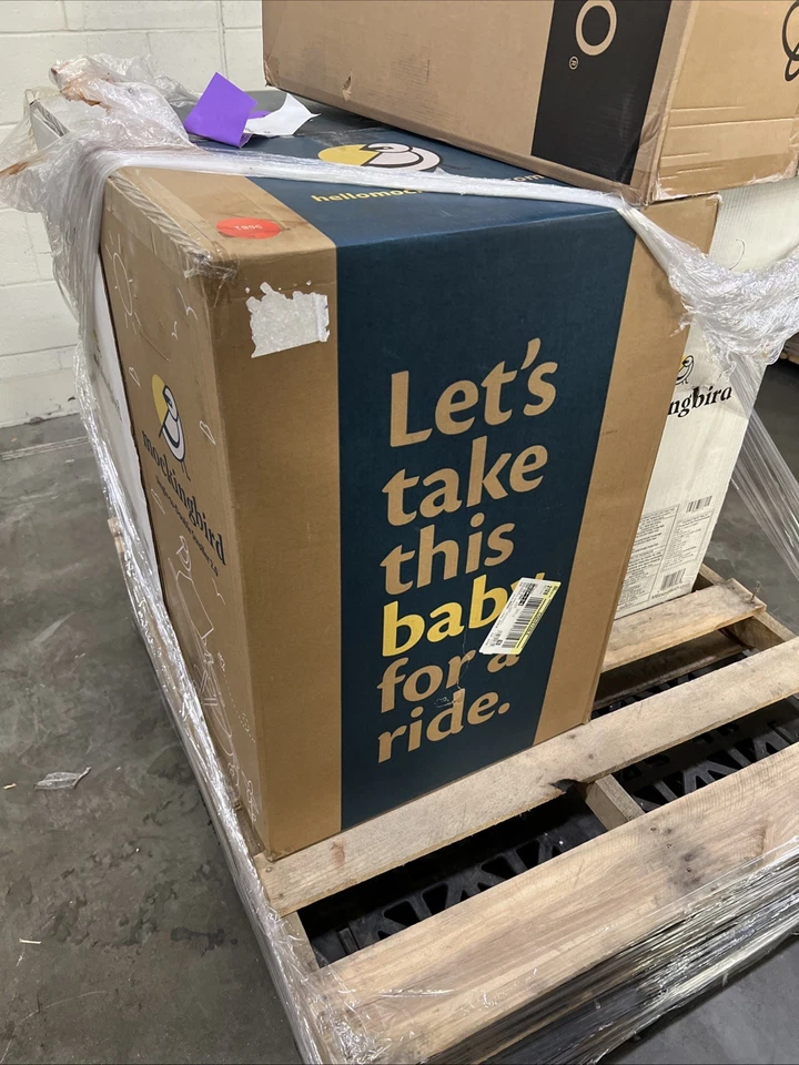 Mockingbird Single-To-Double Stroller 2.0 - Black Windowpane 2023 - Image 4 of 4