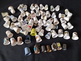 Large Collection of Thimbles