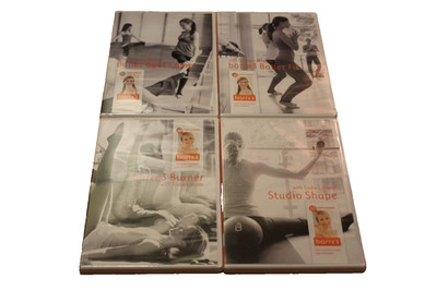 4 New Barre3 DVD Ballet Fit Boot Camp Burner Studio Shape Workout Videos
