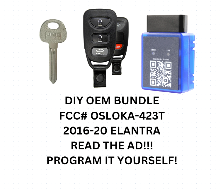 MINT OEM 2016 2017 2018 2019 2020 HYUNDAI ELANTRA KEYLESS REMOTE FOB OSLOKA-423T