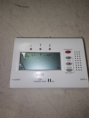 KORG Solo Tuner Chromatic CA-40 Multi Instruments Tuner - TESTED/WORKING Good.  