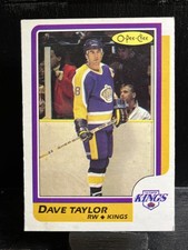 Dave Taylor #63 1986-87 O-Pee-Chee Los Angeles Kings
