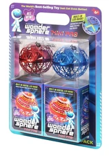 Wonder Sphere Mini Pro Magic Hover Ball 2-Pack | Boomerang Flying Spinner | STEM