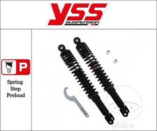 Honda SH 350 i A 2021-2024 [YSS Black Twin Hydraulic Suspension Shocks]
