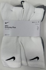 Nike Everyday Plus Cotton Cushioned Dri-Fit Crew Men 12-15 x 6 SX6897-965