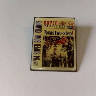 1994 Super Bowl Champions- Texas Two Step Dallas Cowboys Newspaper AJC Pin