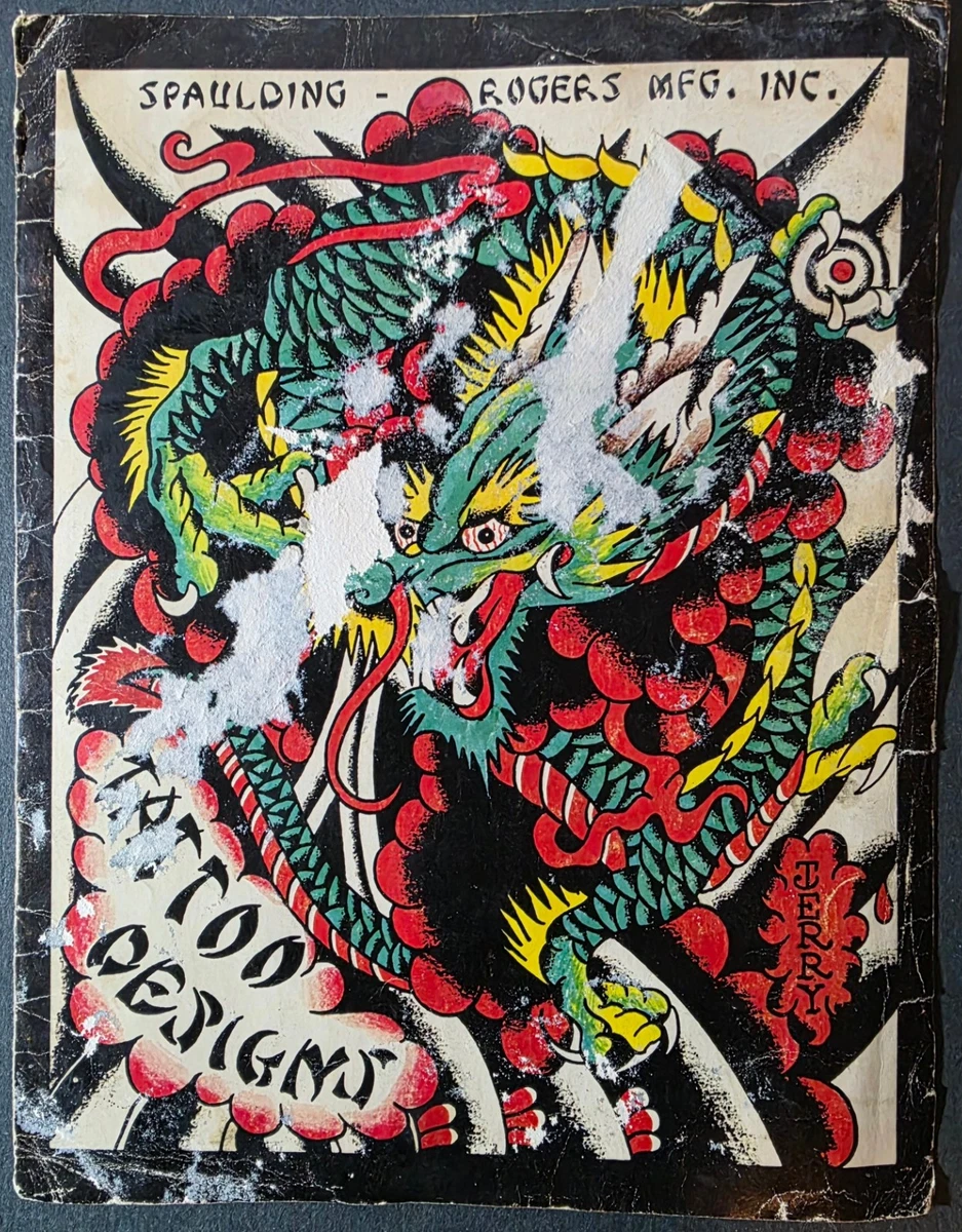 Spaulding & Rogers デザインシートカタログ 1986 Spaulding & Rogers Tattoo Flash for sale | eBay