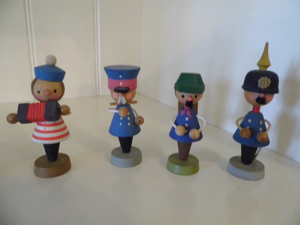 DDR  7 Miniaturfiguren VERO Expertic  orginal Erzgebirge  - Bild 2 von 4