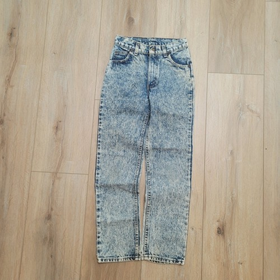 #ad Vintage 80s Levi#x27;s 512 Orange Tab Womens Slim Fit Jeans 25 Waist Acid Wash USA $58.22